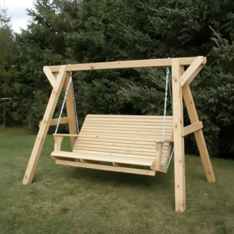 Wooden Family Porch Swing (Bench Only)