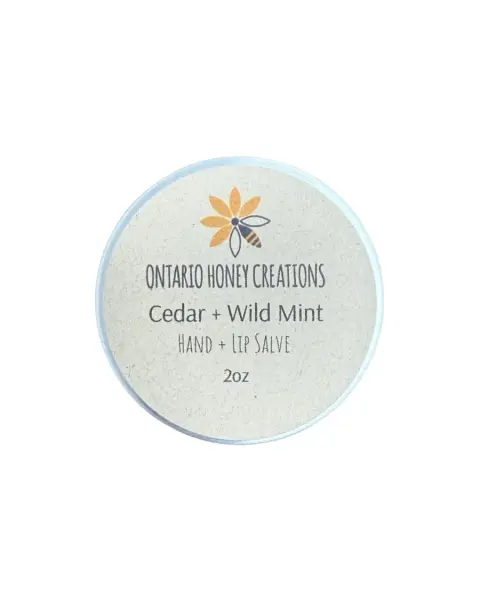 Cedar & Wild Mint Hand + Lip Salve