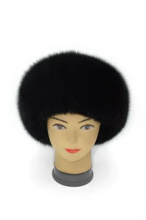 Black Fox Hat